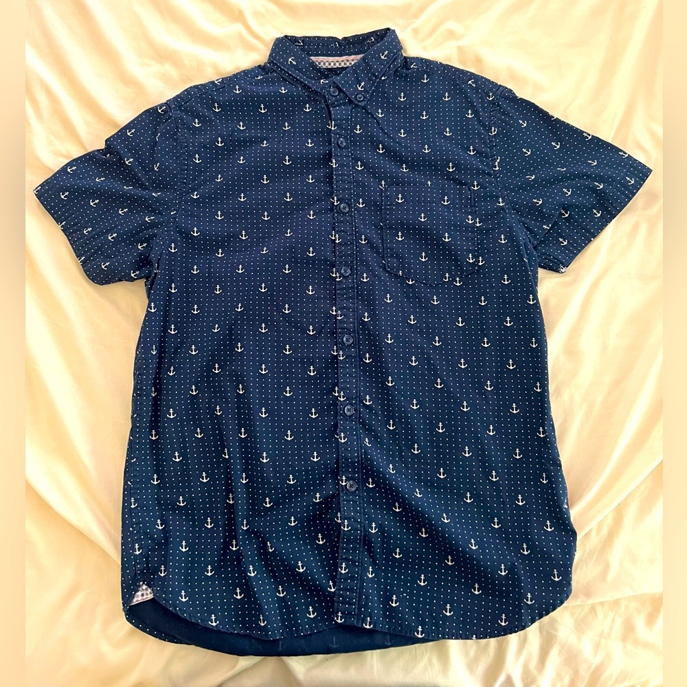 Cactus Man Button Up Polo